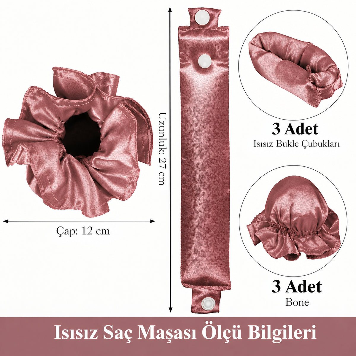 Hulori - Isısız Saç Şekillendirici Bun Bun