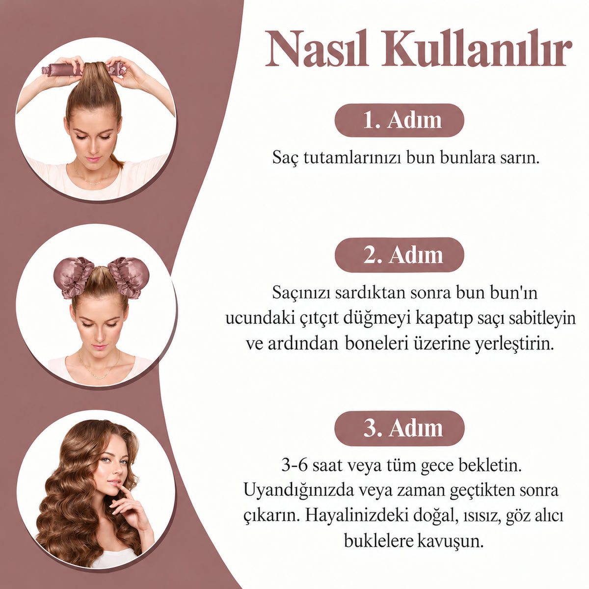 Hulori - Isısız Saç Şekillendirici Bun Bun